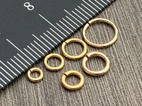 14kt Gold Filled Open Jump Rings