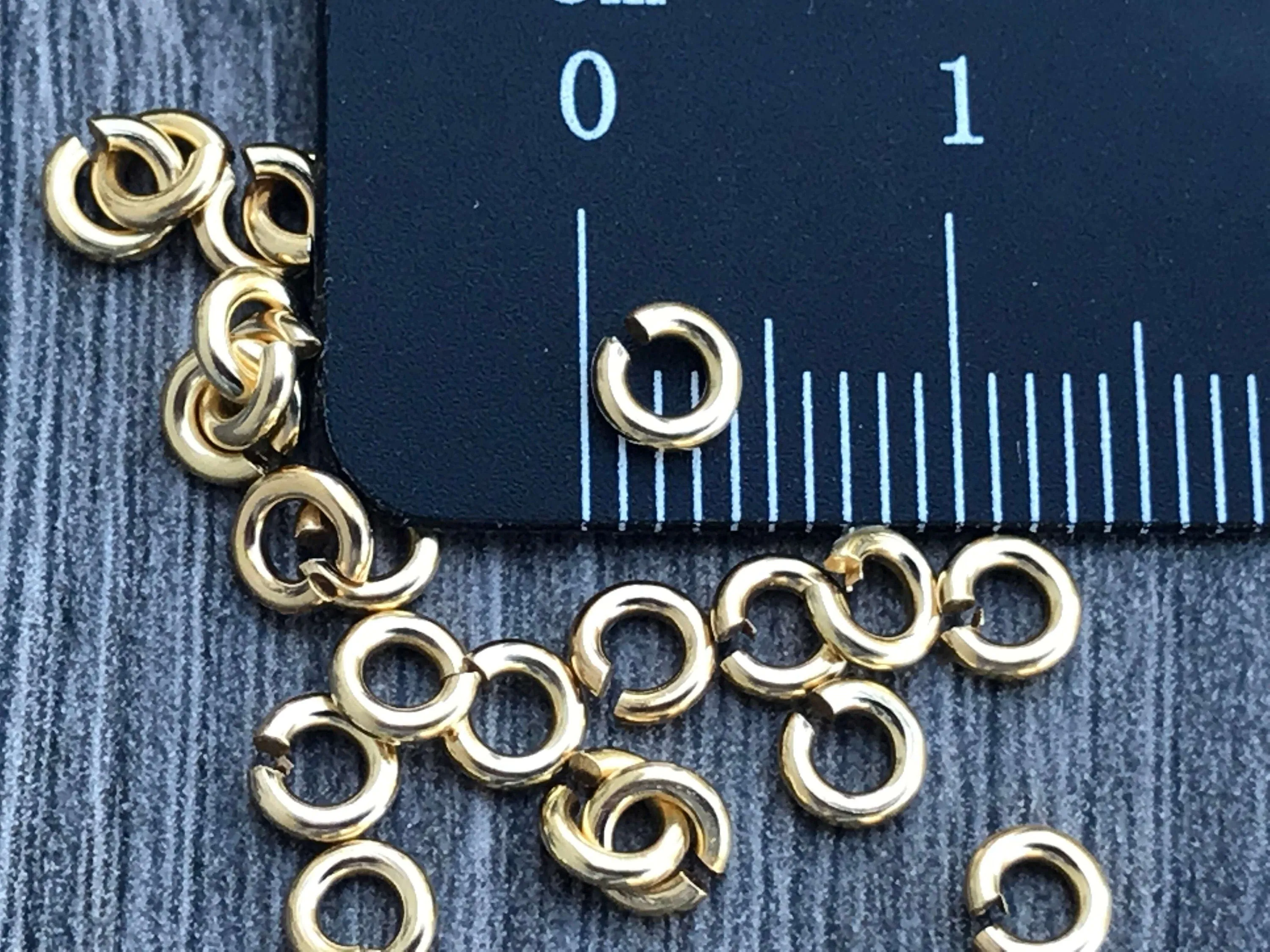 14kt Gold Filled Open Jump Rings