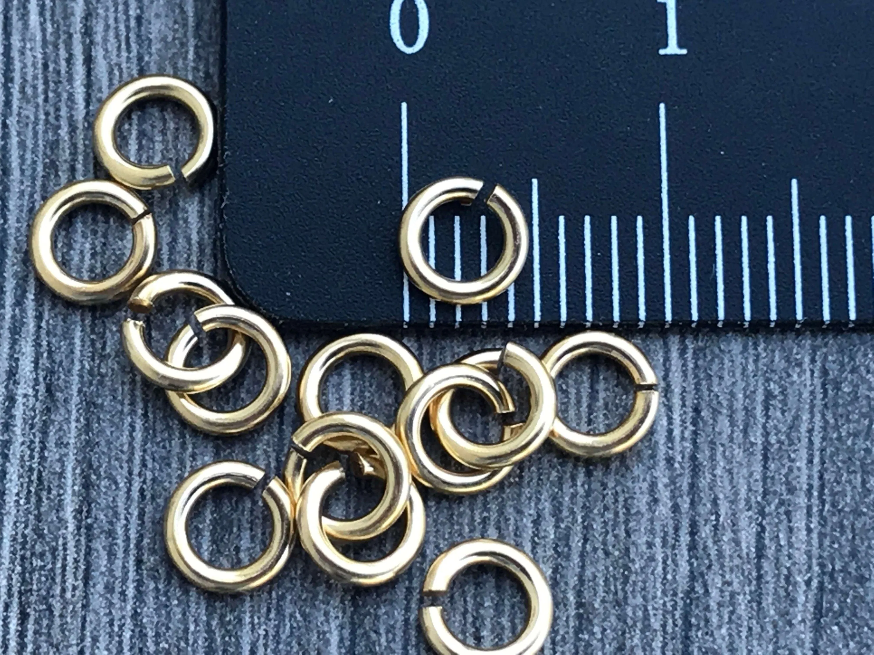 14kt Gold Filled Open Jump Rings