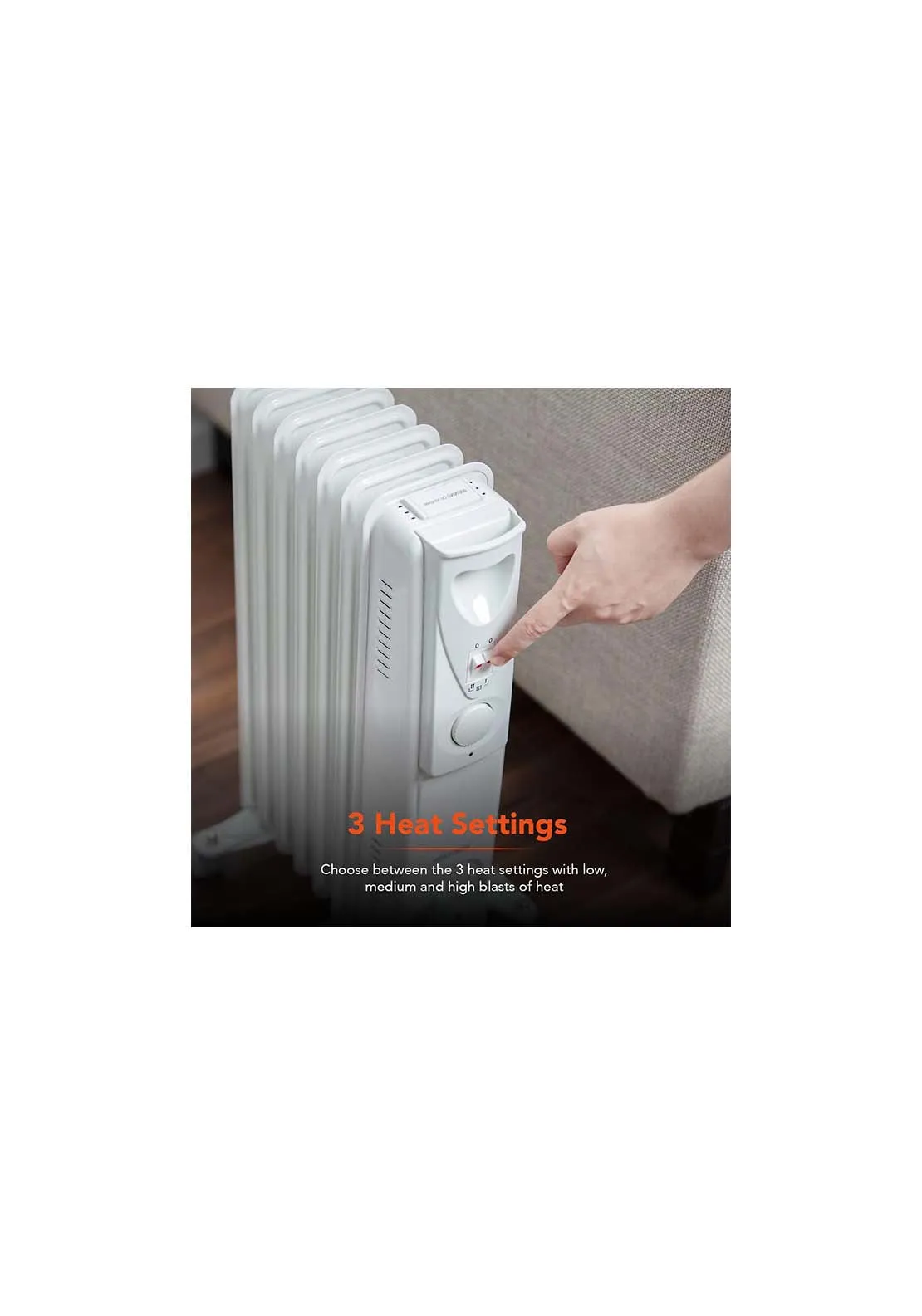 1500W Oil Filled Radiator | Wl43003YW