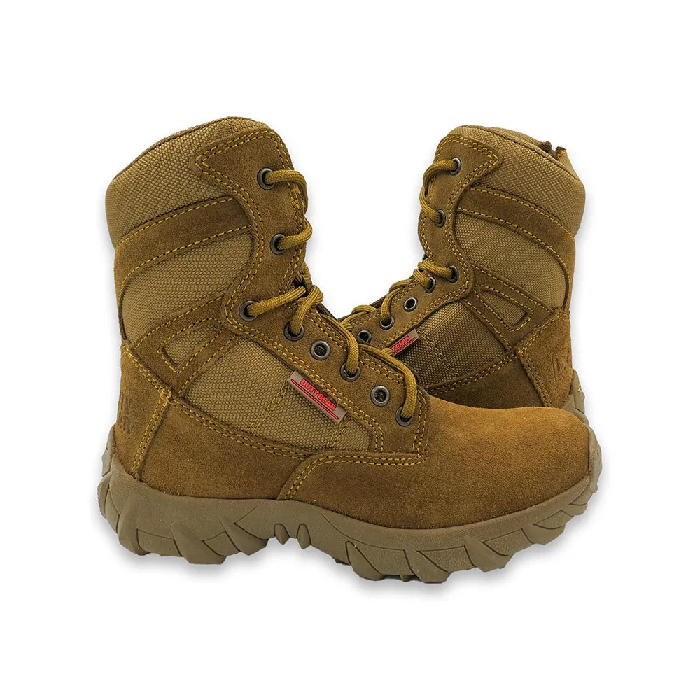 1563 BOTA TACTICA ELITE 8 COYOTE MARCA DUTY GEAR