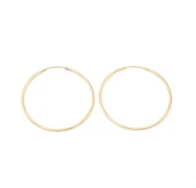 40 MM Gold Filled Hoops