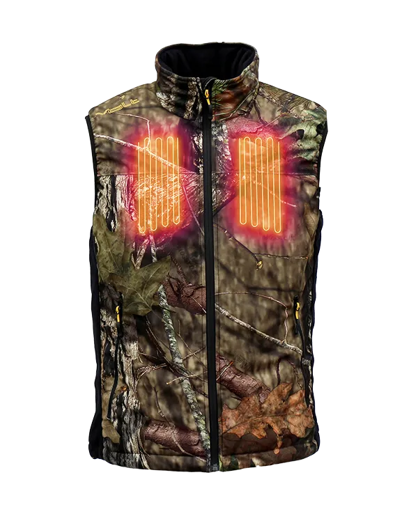 7v Insulated Heated Vest - Mossy Oak Country