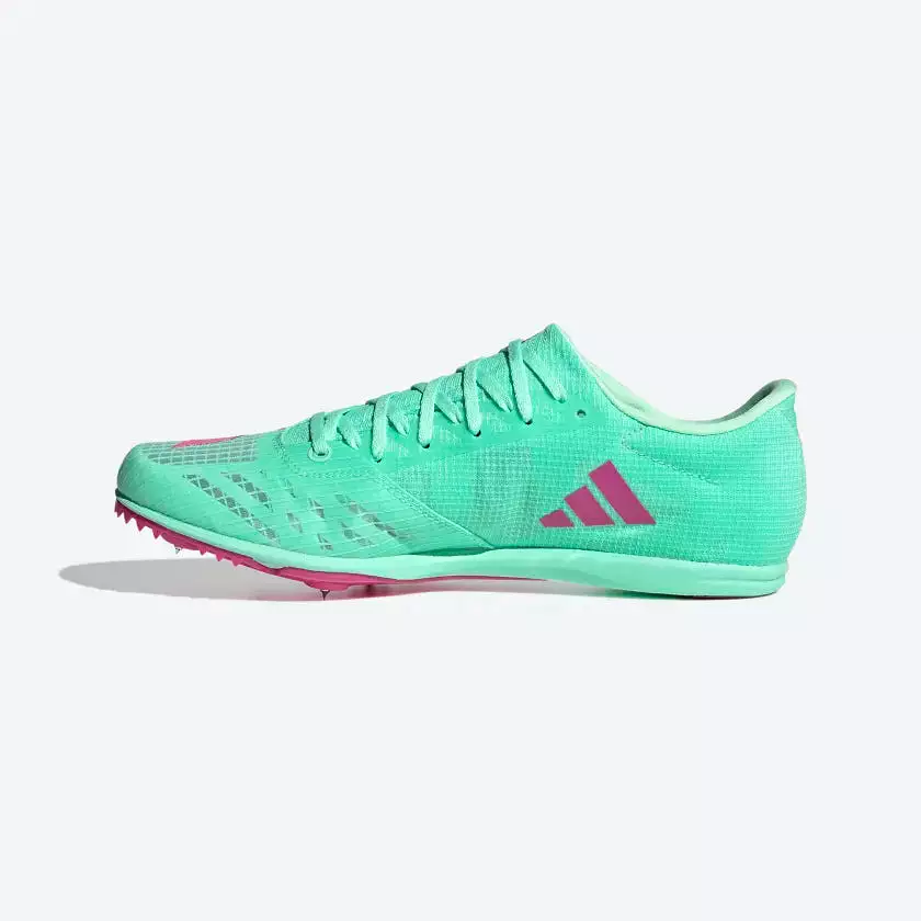 Adidas Adizero Distancestar Shoes - Pulse Mint/Lucid Blue/Lucid Fuchsia