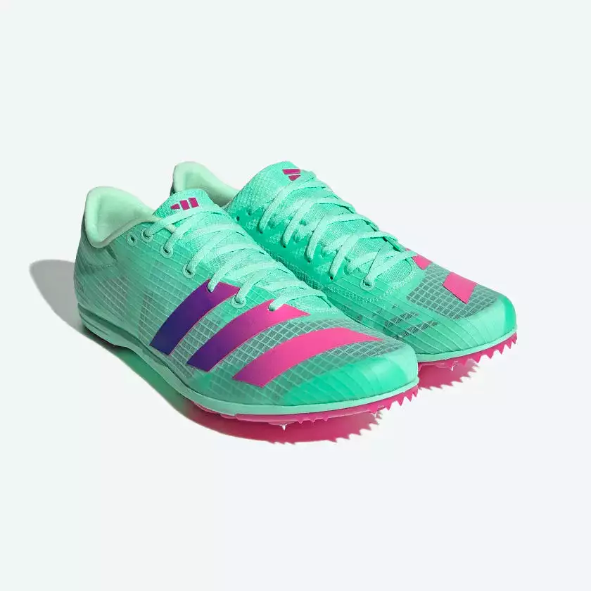 Adidas Adizero Distancestar Shoes - Pulse Mint/Lucid Blue/Lucid Fuchsia