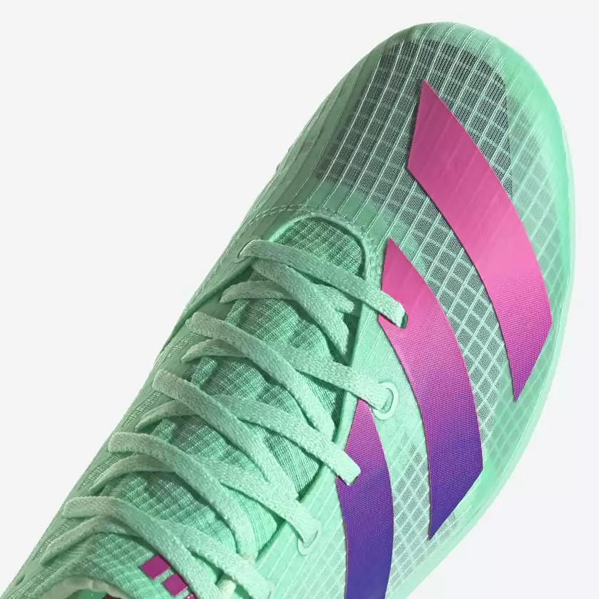 Adidas Adizero Distancestar Shoes - Pulse Mint/Lucid Blue/Lucid Fuchsia