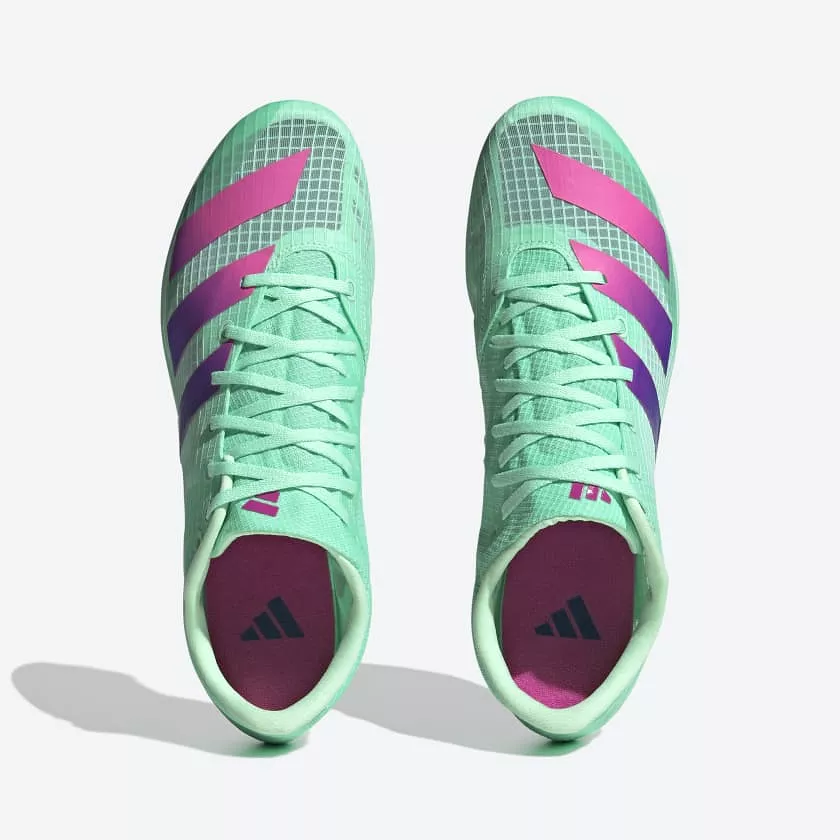 Adidas Adizero Distancestar Shoes - Pulse Mint/Lucid Blue/Lucid Fuchsia