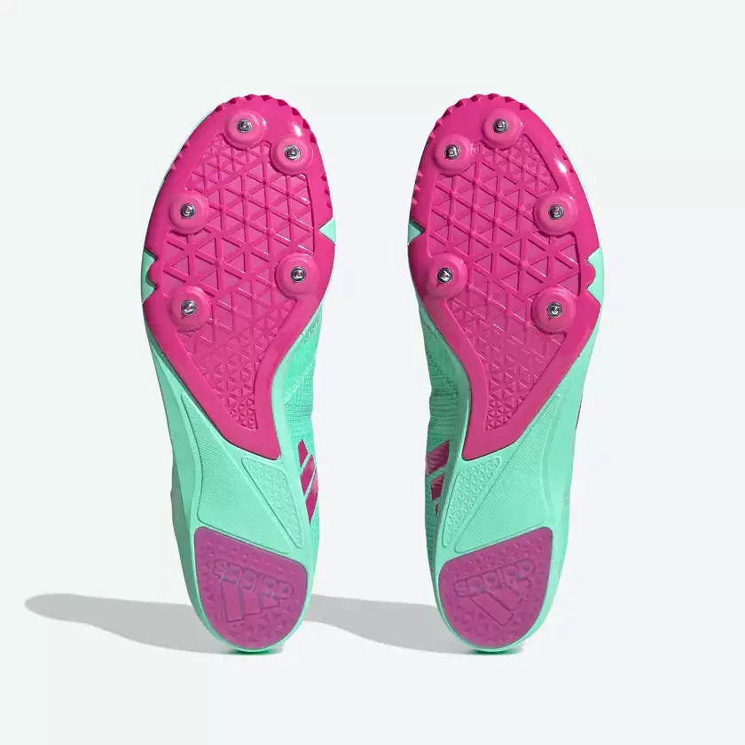 Adidas Adizero Distancestar Shoes - Pulse Mint/Lucid Blue/Lucid Fuchsia