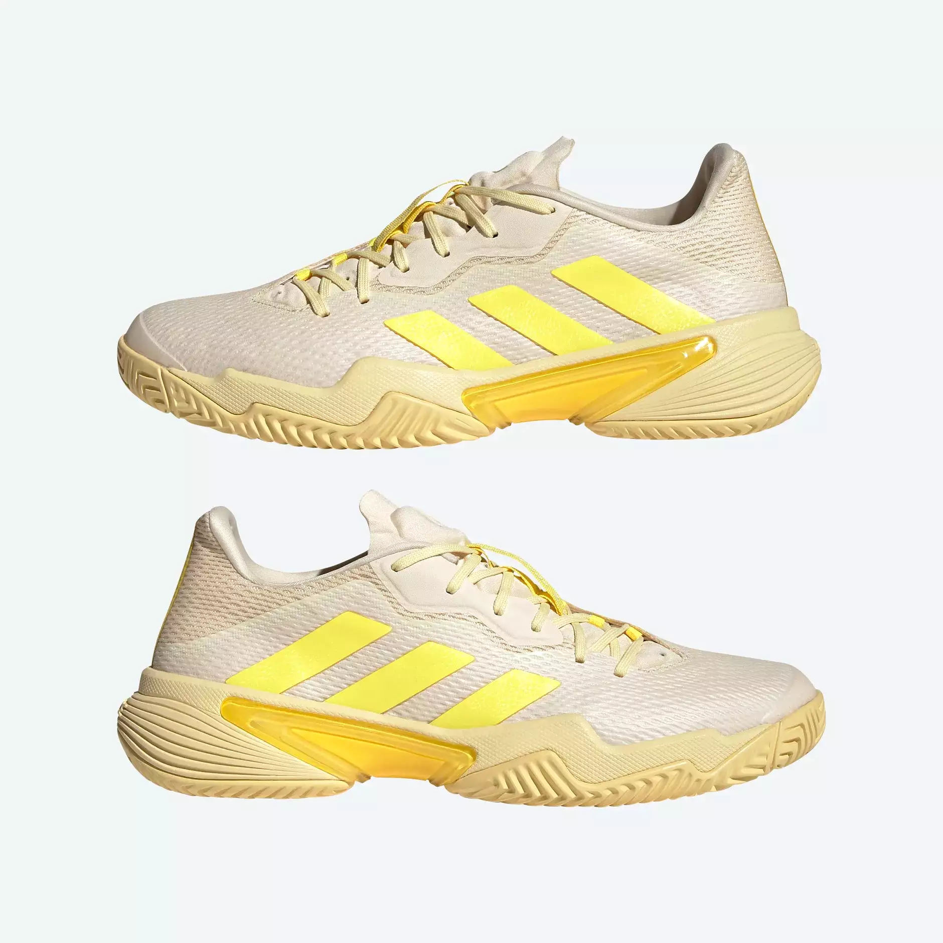 Adidas Barricade Tennis Shoes - Yellow