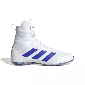 adidas Boxing Boots Speedex 18 Mens White Blue