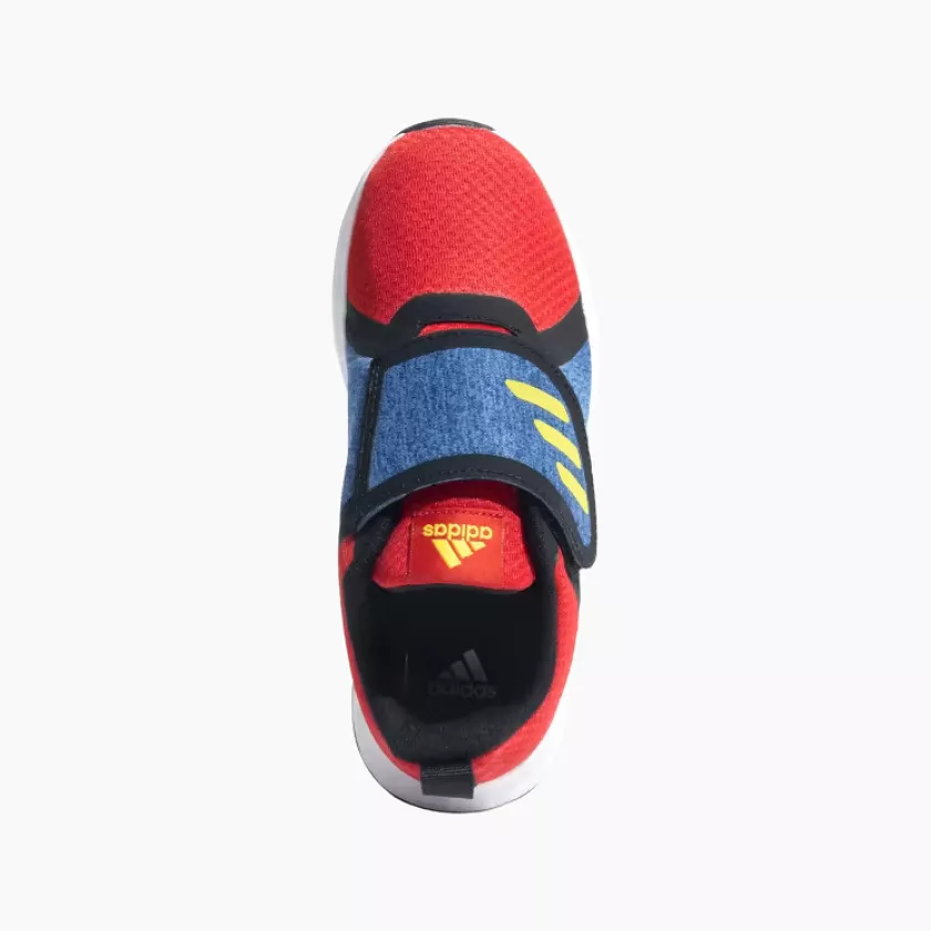 Adidas Credulo 2.0 Kids Unisex Shoes (4-16Year) - Better Scarlet/Impact Yellow/Blue / Black