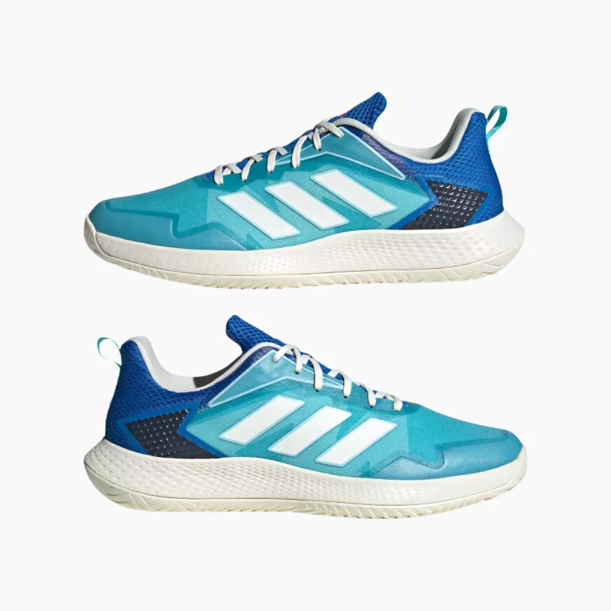 Adidas Defiant Speed Men's Tennis Shoes -Light Aqua/Off White/Bright Royal