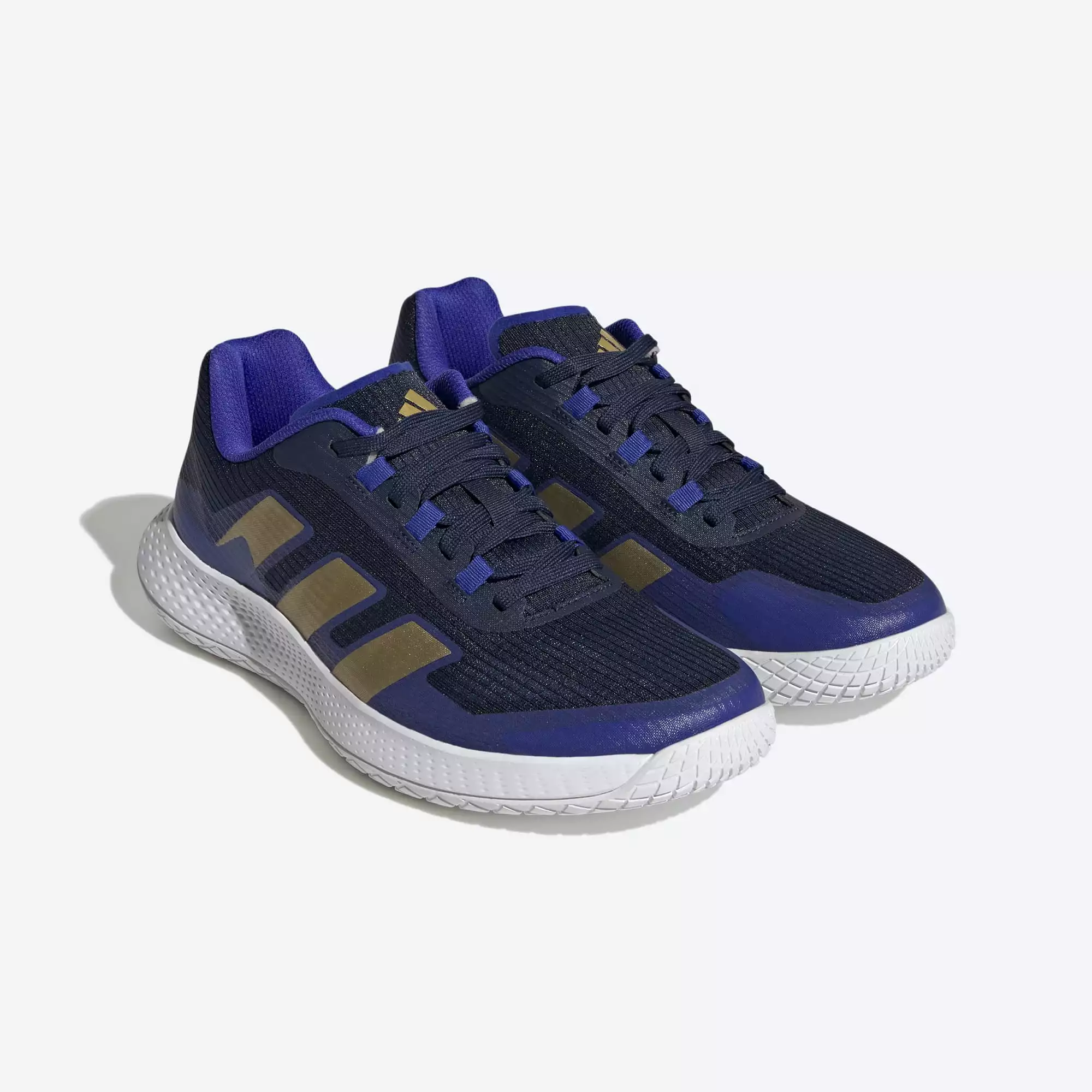 Adidas Force bounce indoor court Shoes - Team Navy Blue 2/Matte Gold/Lucid Blue