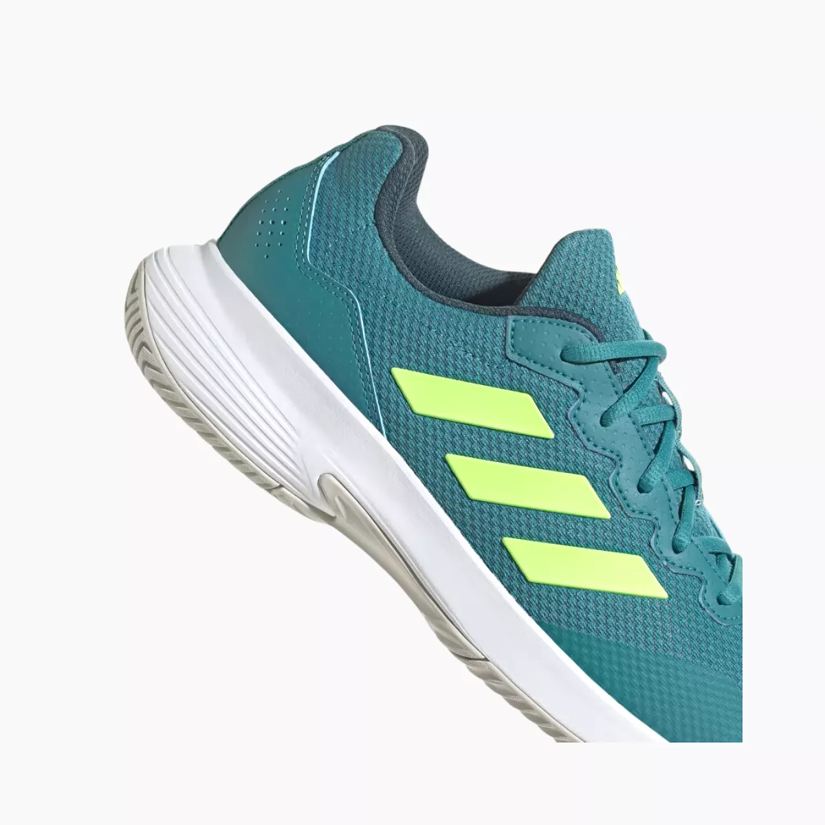 Adidas Gamecourt 2.0 Men's Tennis Shoes -Arctic Fusion/Lucid Lemon/Cloud White