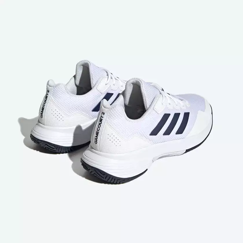 Adidas Gamecourt 2.0 Tennis Shoes - Team Navy Blue 2/Cloud White