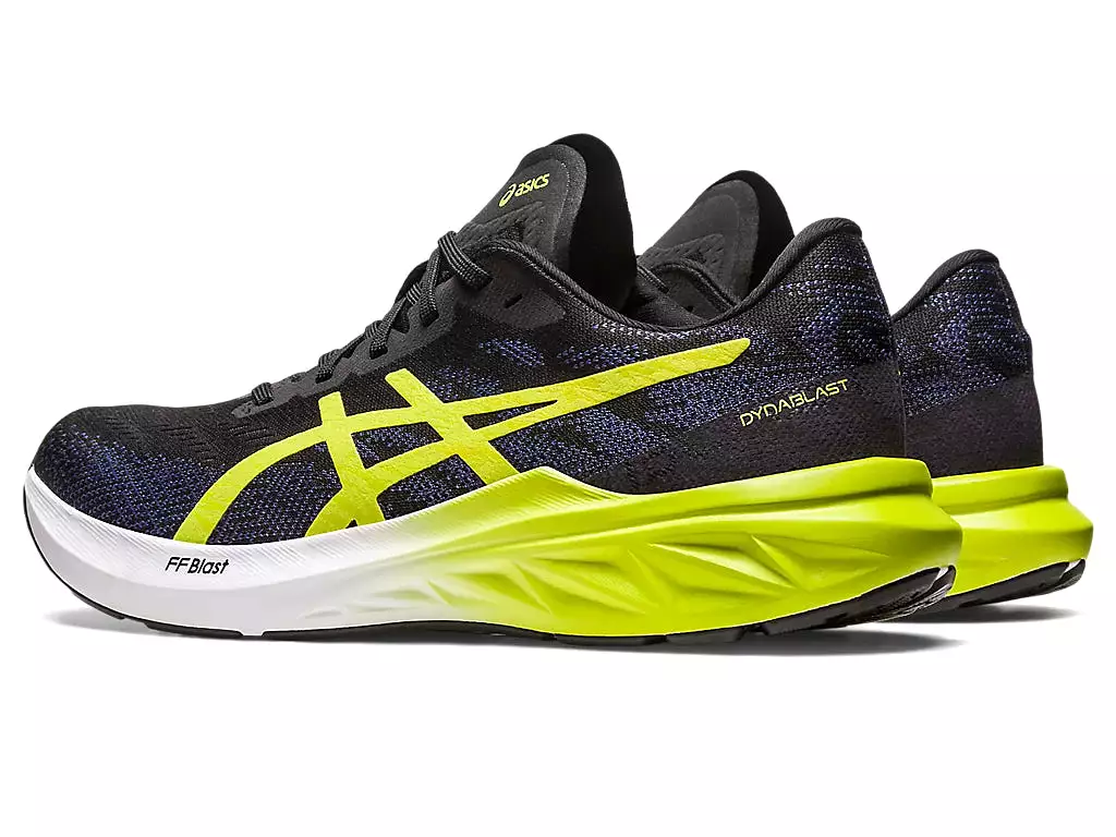 ASICS Men's DYNABLAST 3 (Black/Lime Zest)