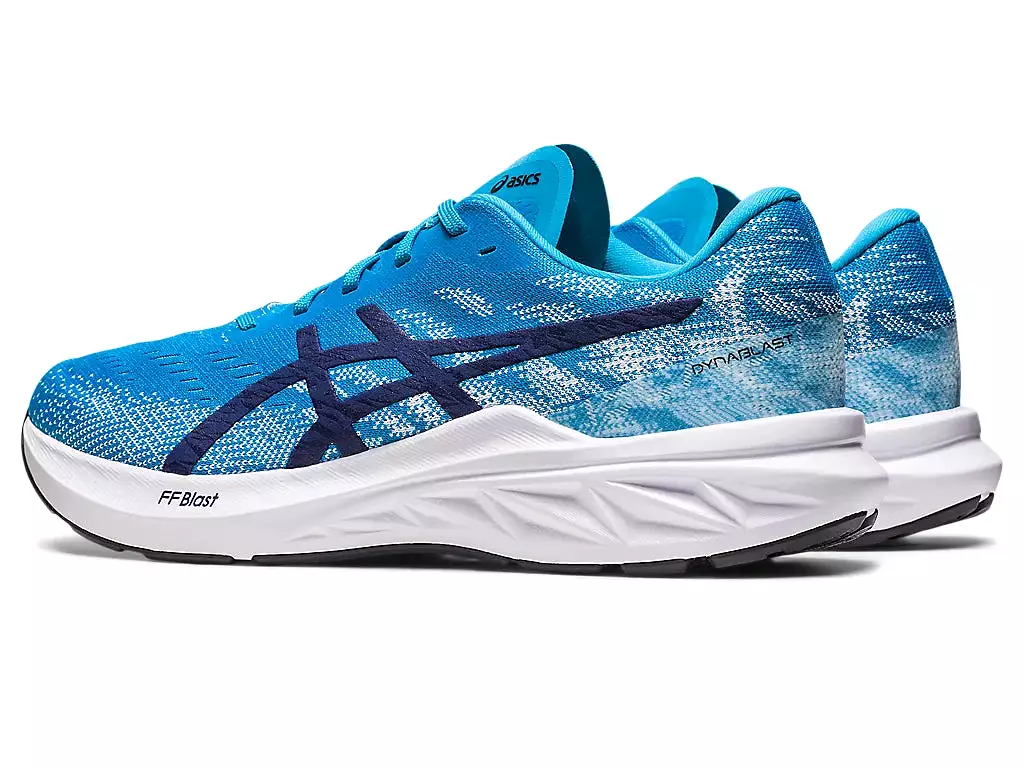 ASICS Men's DYNABLAST 3 (Island Blue/Indigo Blue)