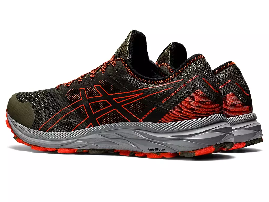 ASICS Men's GEL-EXCITE TRAIL (Mantle Green/Cherry Tomato)