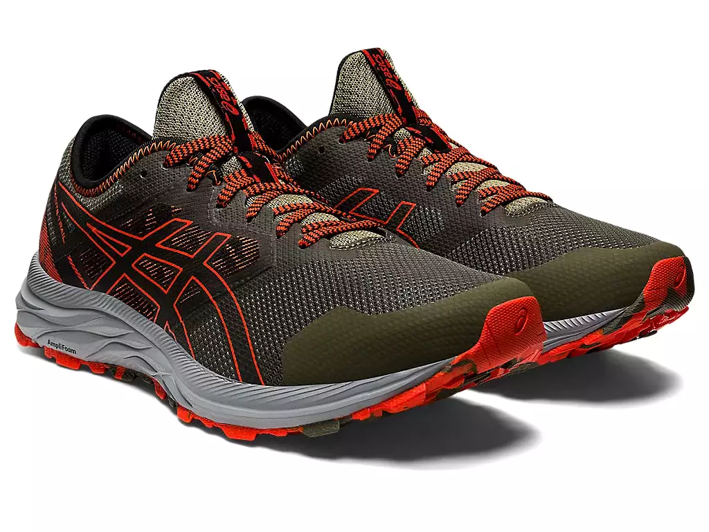 ASICS Men's GEL-EXCITE TRAIL (Mantle Green/Cherry Tomato)