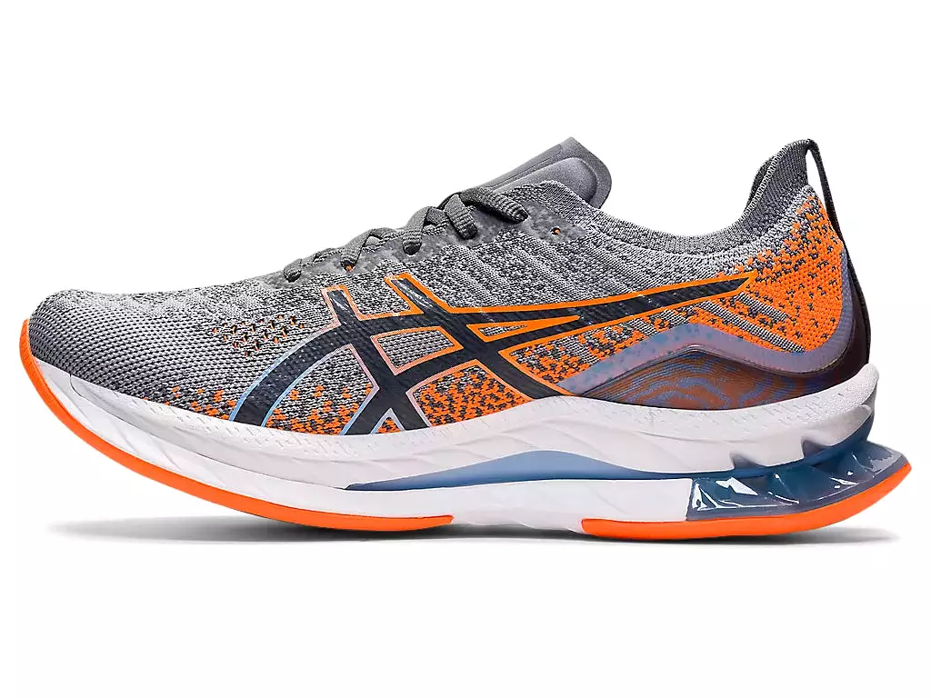 ASICS Men's GEL-KINSEI BLAST (Sheet Rock/Shocking Orange)