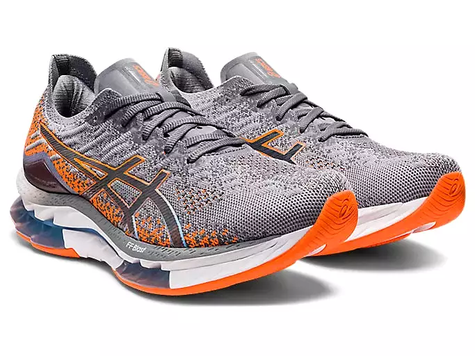 ASICS Men's GEL-KINSEI BLAST (Sheet Rock/Shocking Orange)