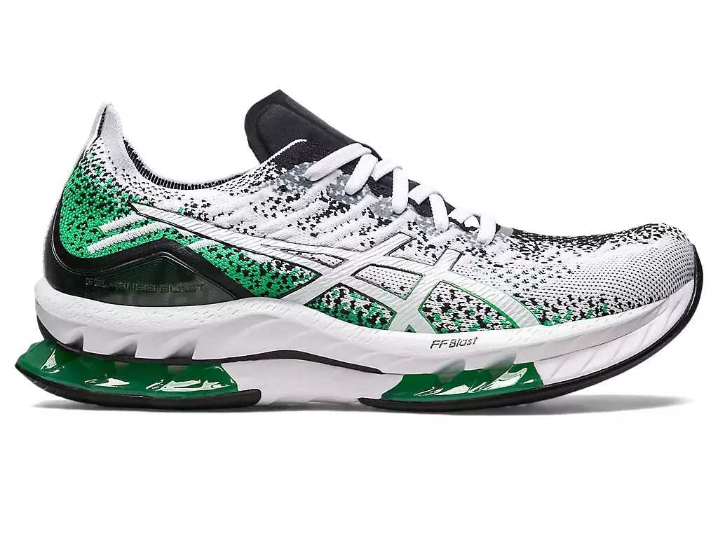 ASICS Men's GEL-KINSEI BLAST (White/Cilantro)