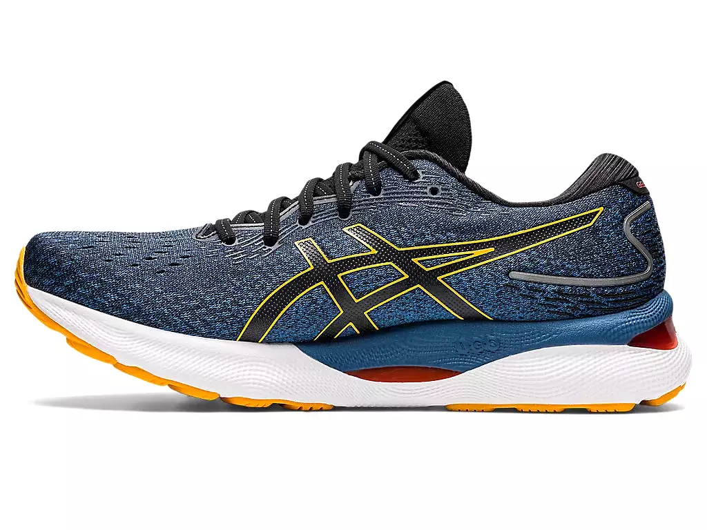 ASICS Men's GEL-NIMBUS 24 (Azure/Amber)