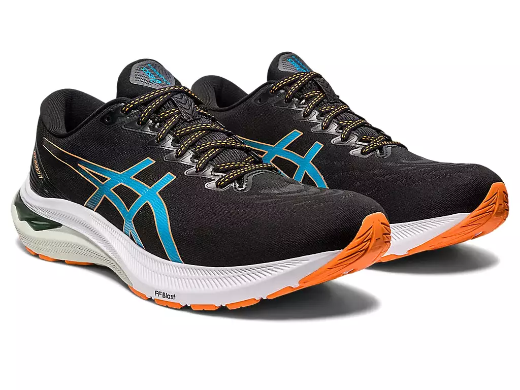 ASICS Men's GT-2000 11 WIDE (Black/Sun Peach)