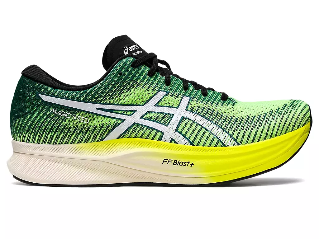 ASICS Men's MAGIC SPEED 2 (Safety Yellow/White)