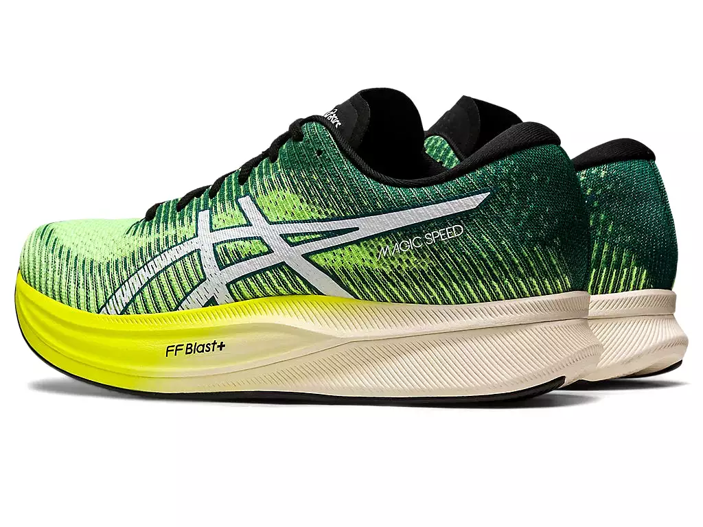 ASICS Men's MAGIC SPEED 2 (Safety Yellow/White)