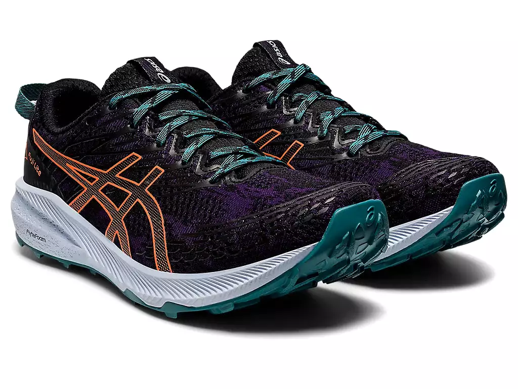 ASICS Women's FUJI LITE 3 (Night Shade/Nova Orange)