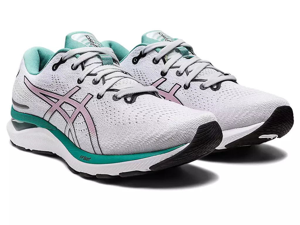 ASICS Women's GEL-CUMULUS 24 (Polar Shade/Barely Rose)