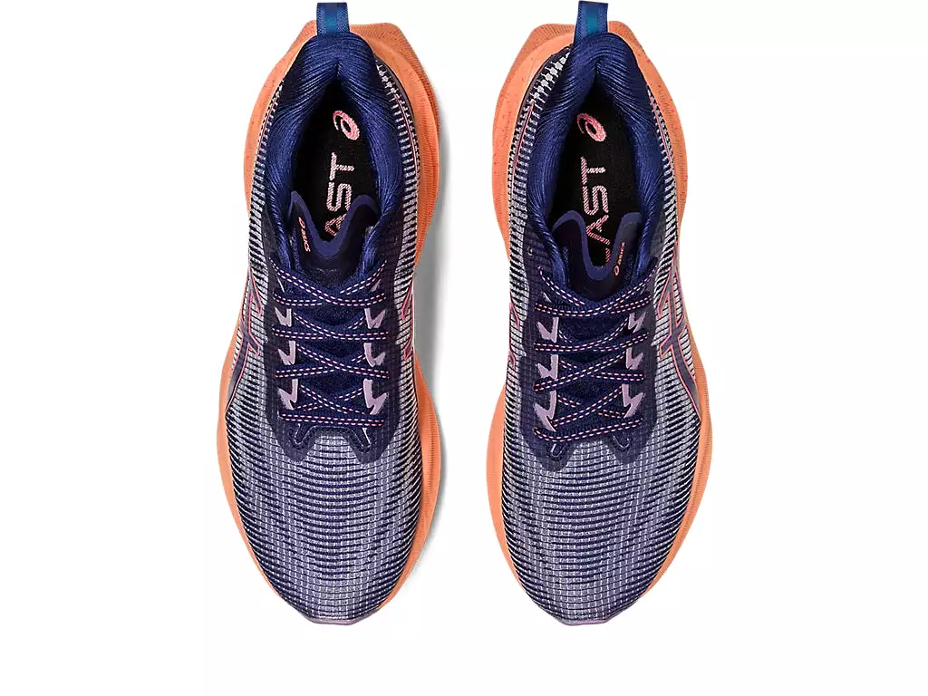 ASICS Women's NOVABLAST 3 LE (Indigo Blue/Papaya)