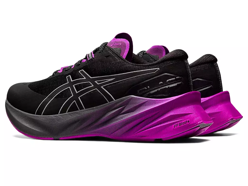 ASICS Women's NOVABLAST 3 LITE-SHOW (Black/Orchid)