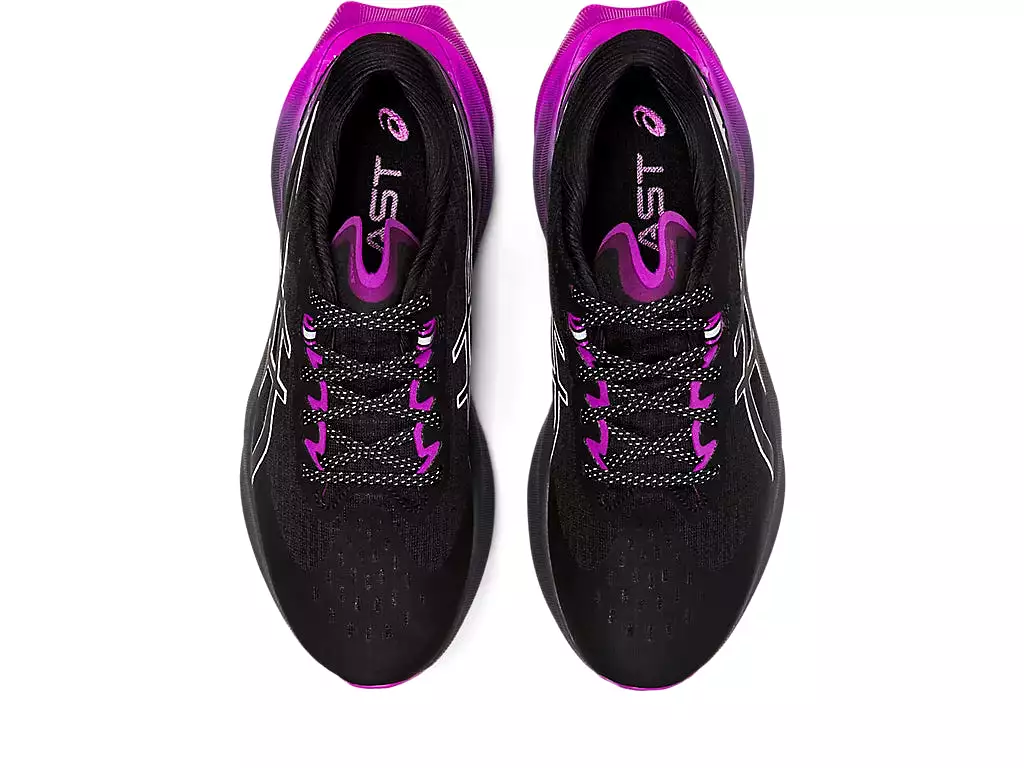 ASICS Women's NOVABLAST 3 LITE-SHOW (Black/Orchid)