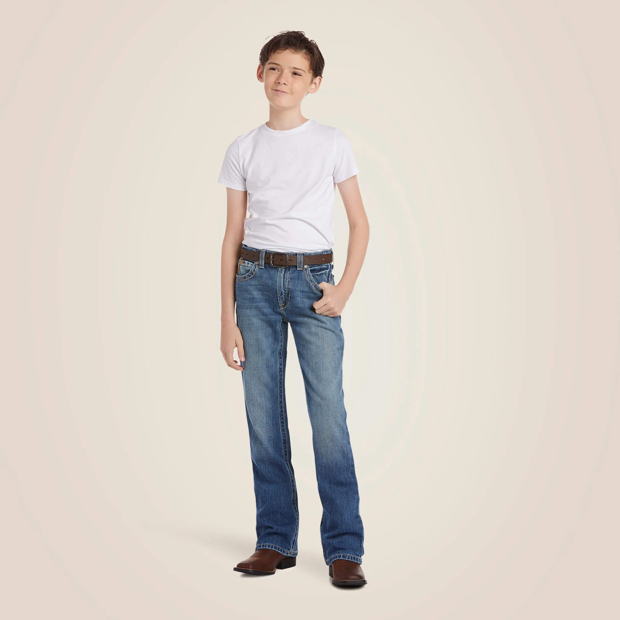 B4 Relaxed Boundary Boot Cut Jean