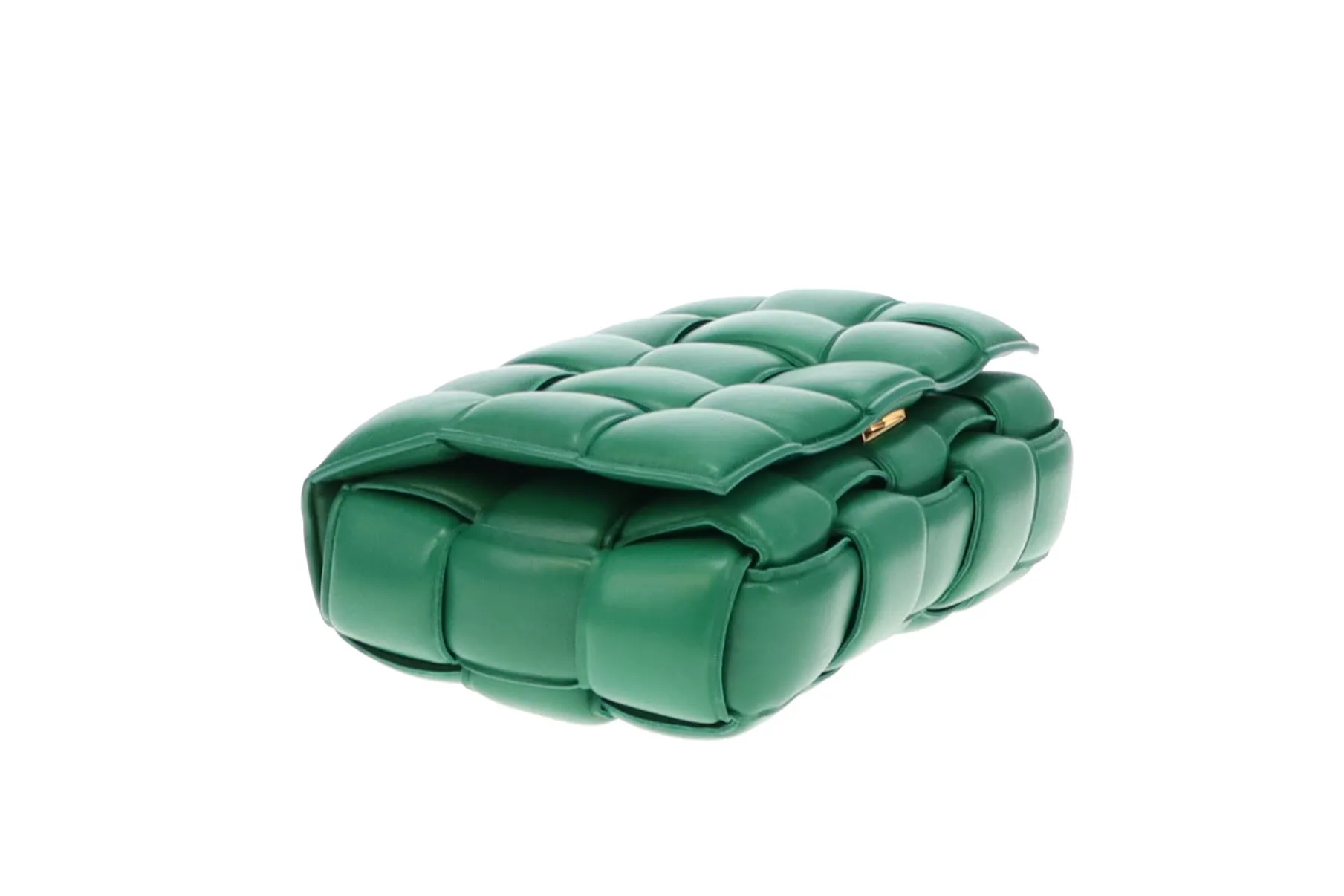 Bottega Veneta Cassette Padded Dark Green