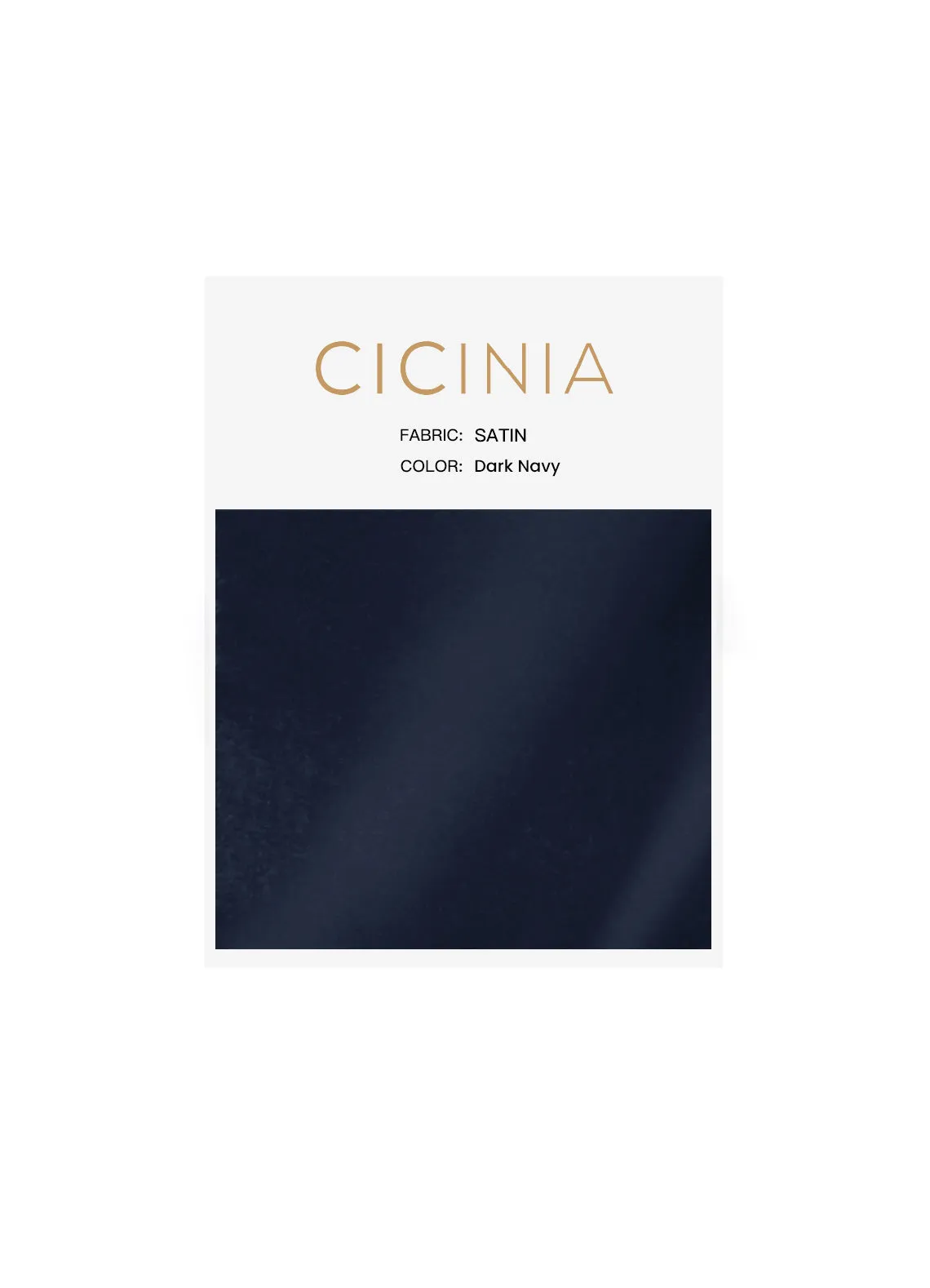 Cicinia NUANCIERS en Satin