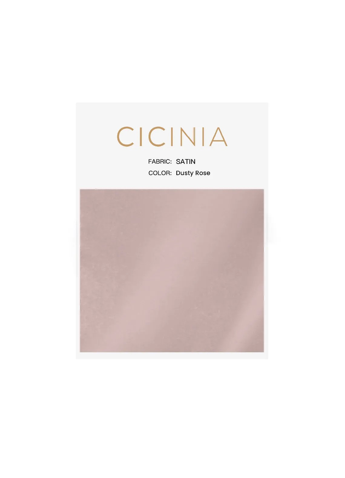 Cicinia NUANCIERS en Satin