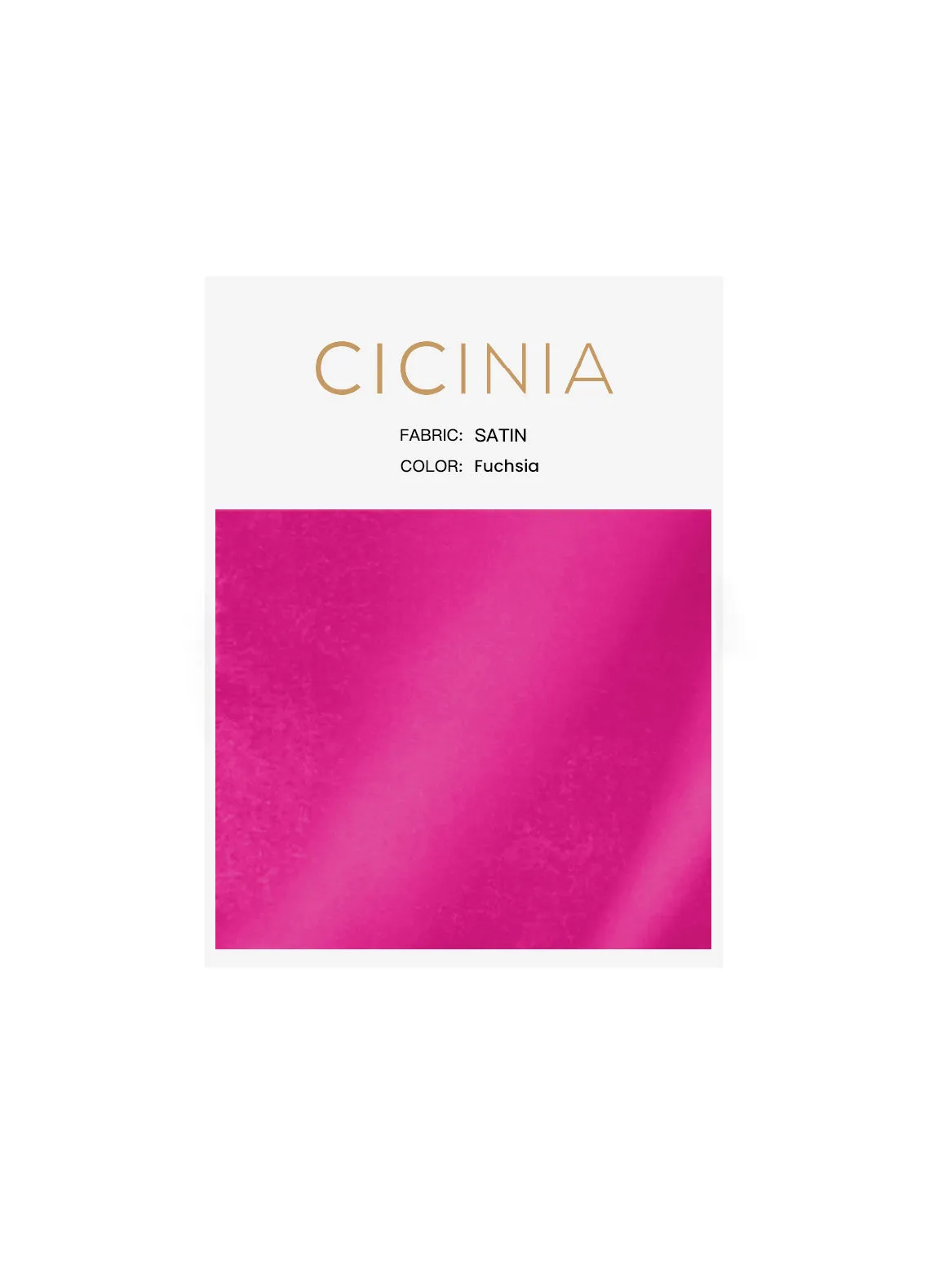 Cicinia NUANCIERS en Satin