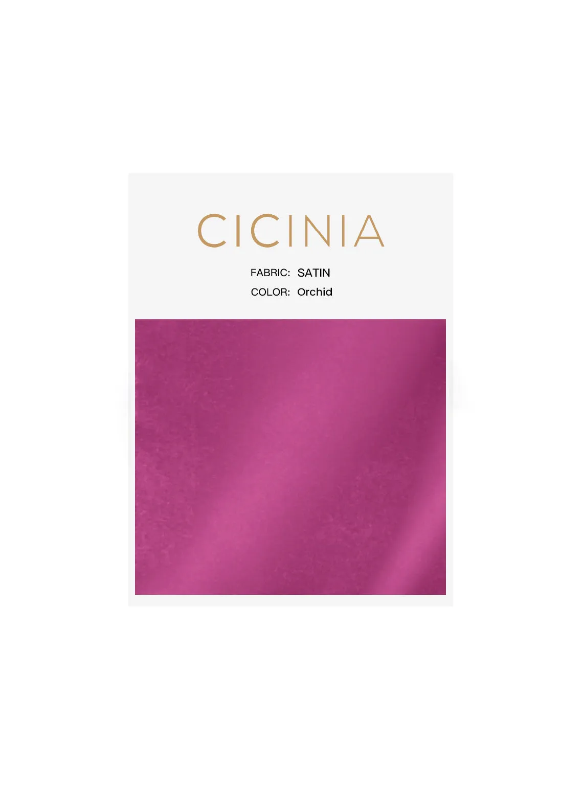 Cicinia NUANCIERS en Satin