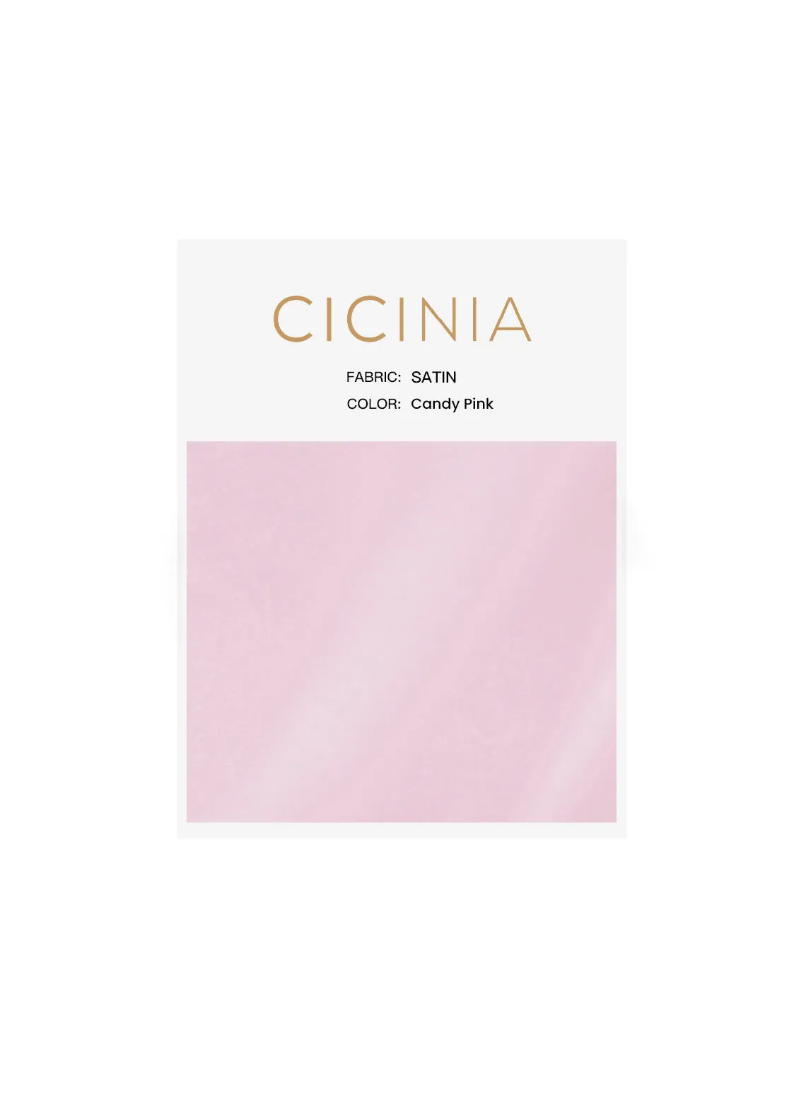 Cicinia NUANCIERS en Satin