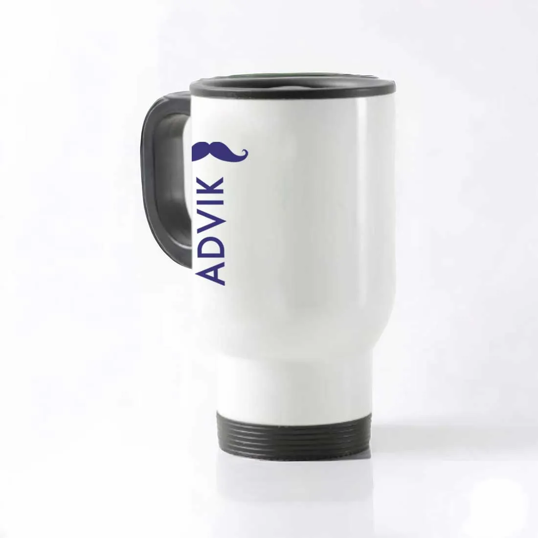 Custom Insulated Coffee Mugs with Lid - Travel Mug with Name