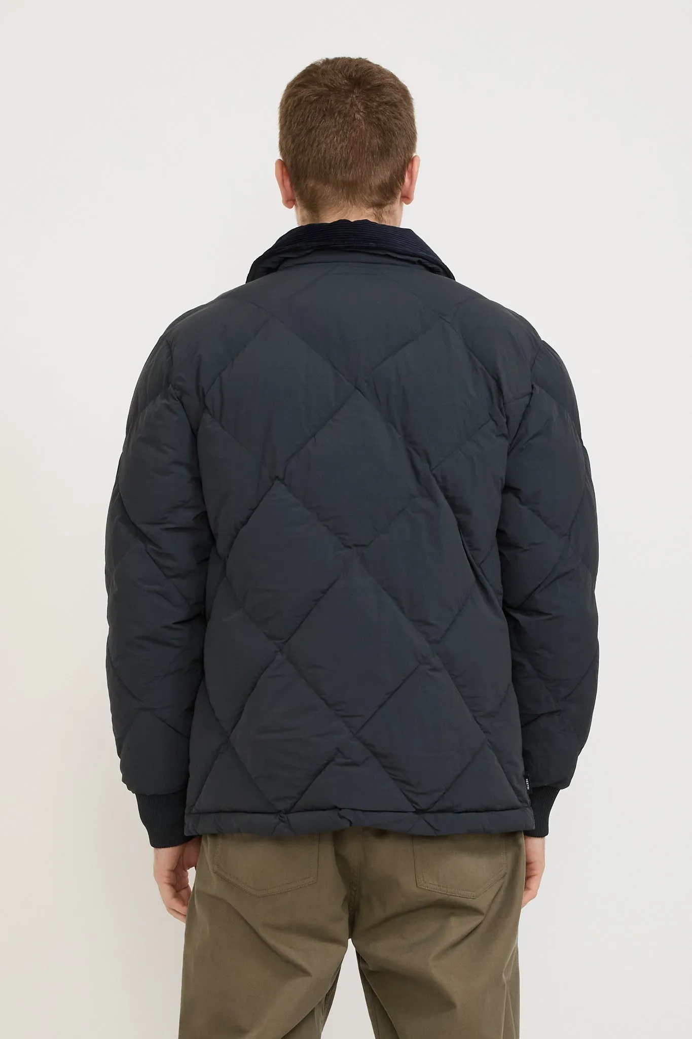 Dunbar Padded Jacket Charcoal