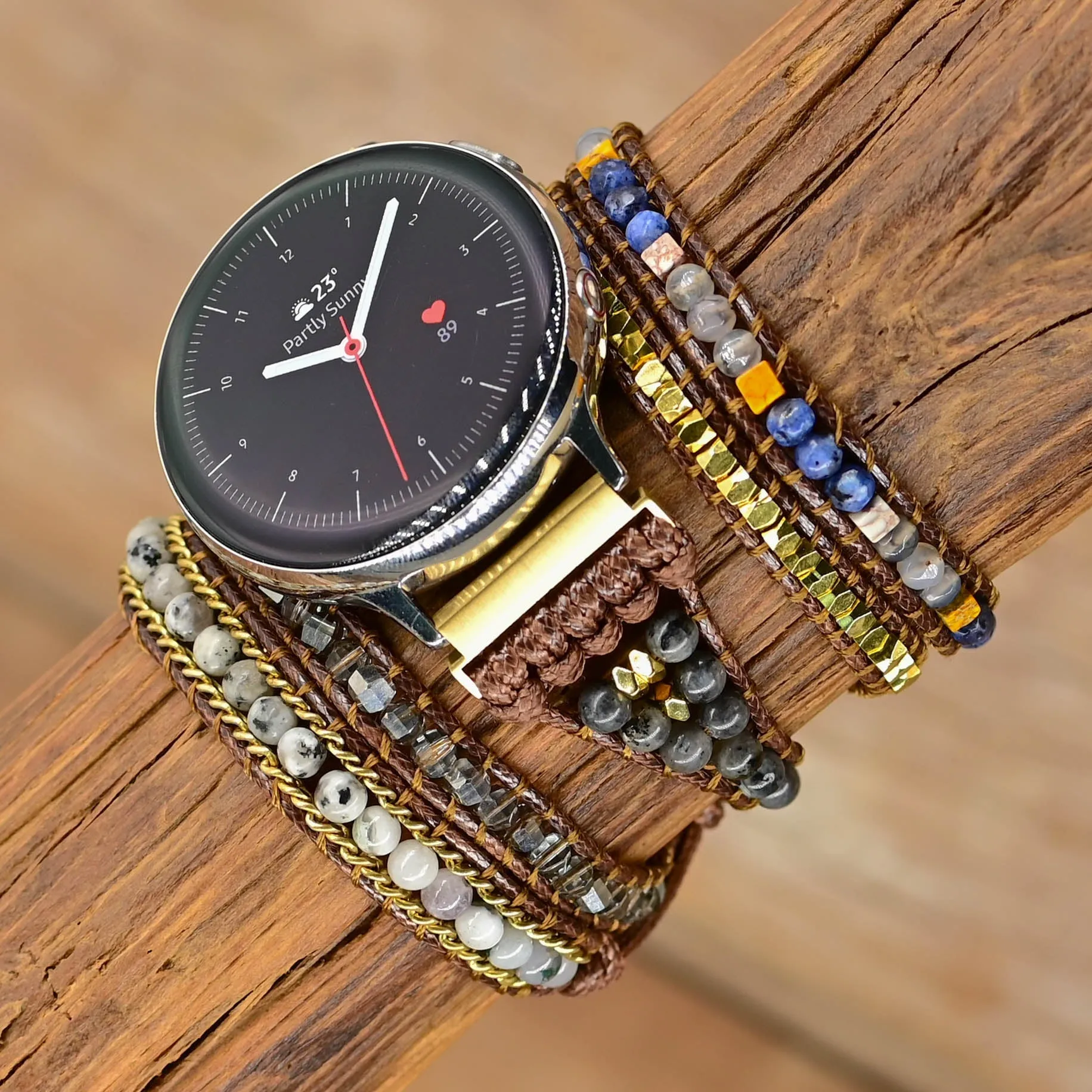 Ethereal Labradorite Samsung Galaxy Watch Strap