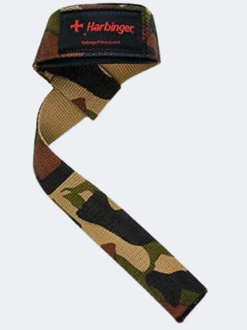 Harbinger Padded Unisex Fitness Straps Camo