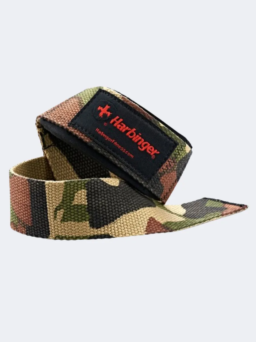 Harbinger Padded Unisex Fitness Straps Camo