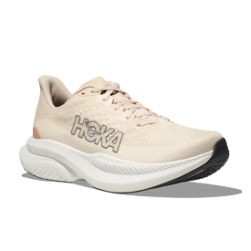 HOKA Women's Mach 6 (Wide Width) Vanilla