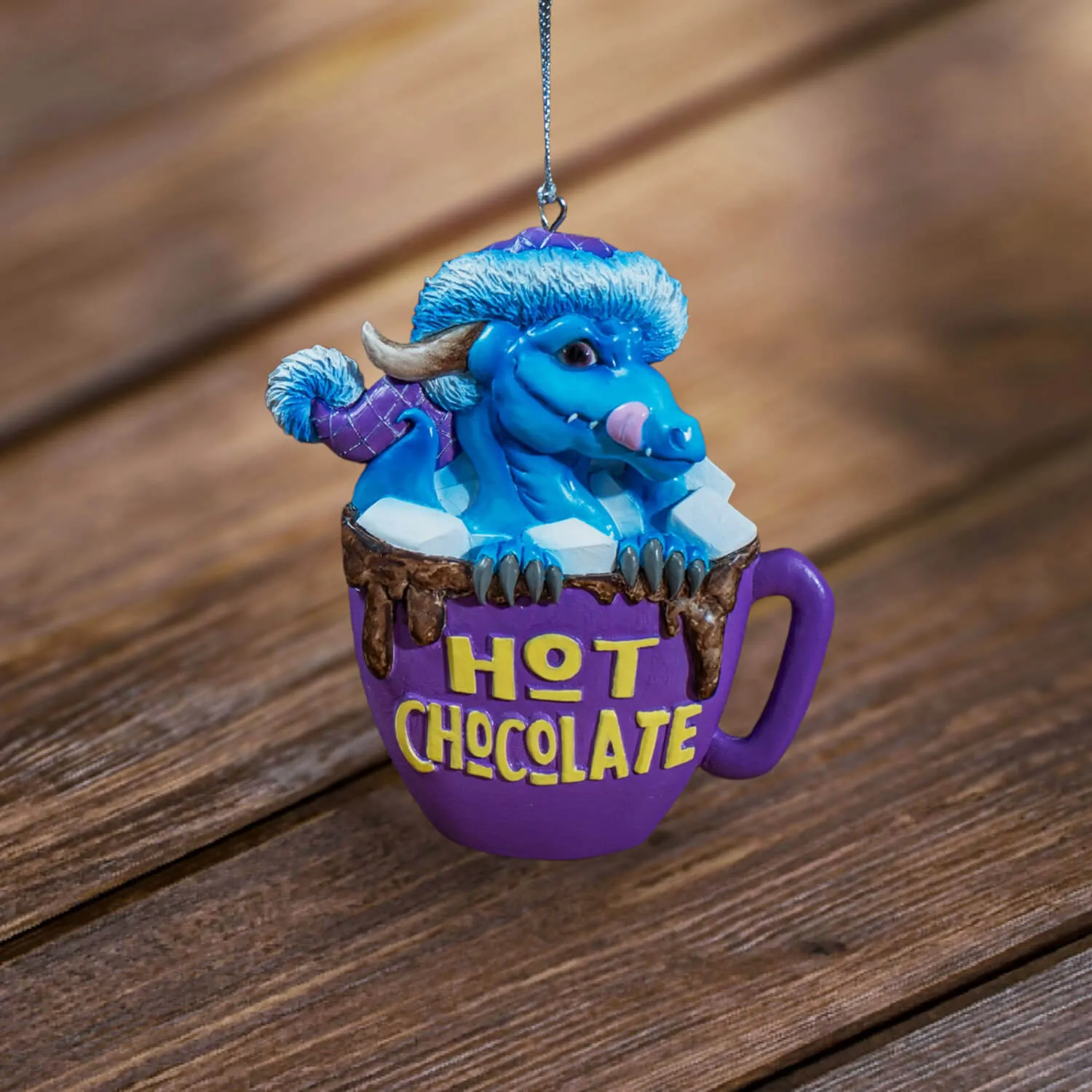 Hot Chocolate Dragon Ornament