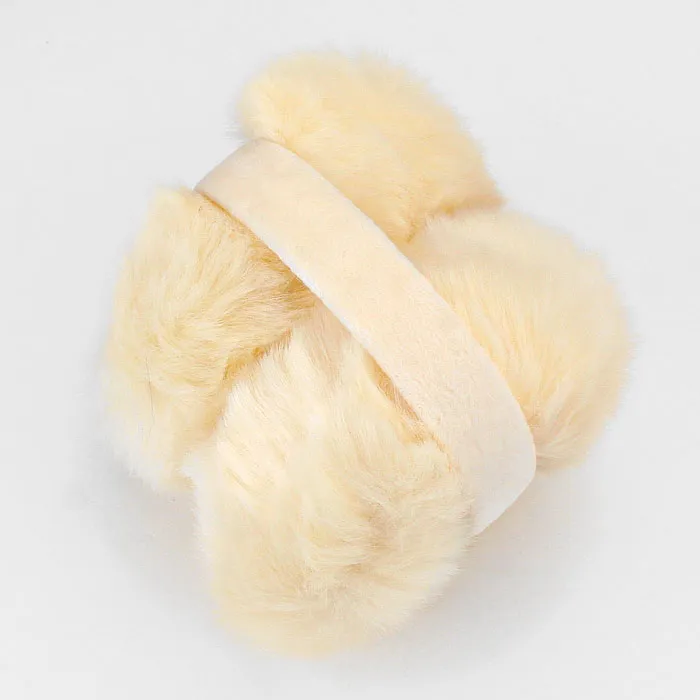 iLLASPARKZ Downy Faux Rabbit Fur Foldable Earmuffs